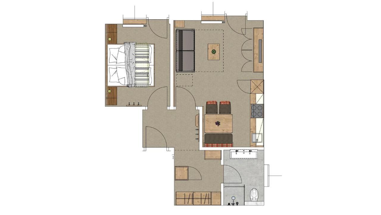 Apartments & Garni Alpenrose Obertauern Exterior photo